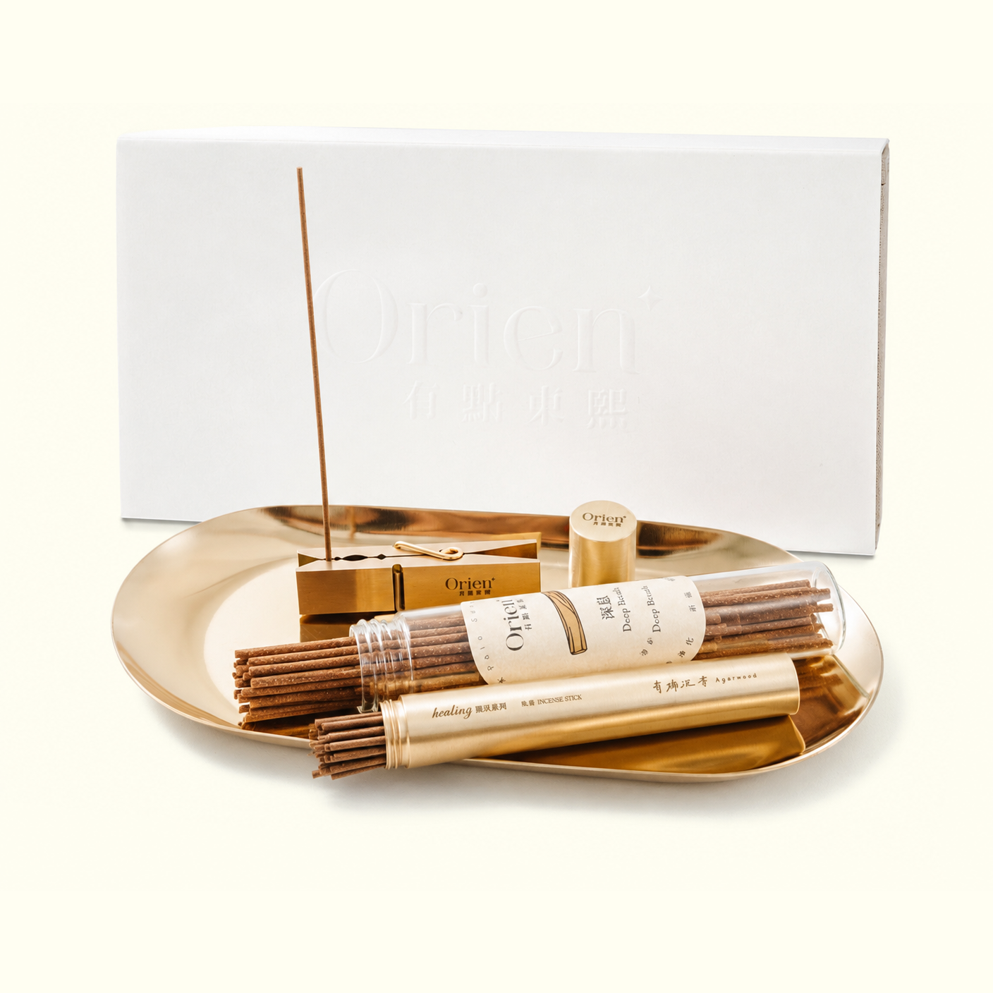 Natural Incense Gift Set | Housewarming & Wellness Gift | Orien by