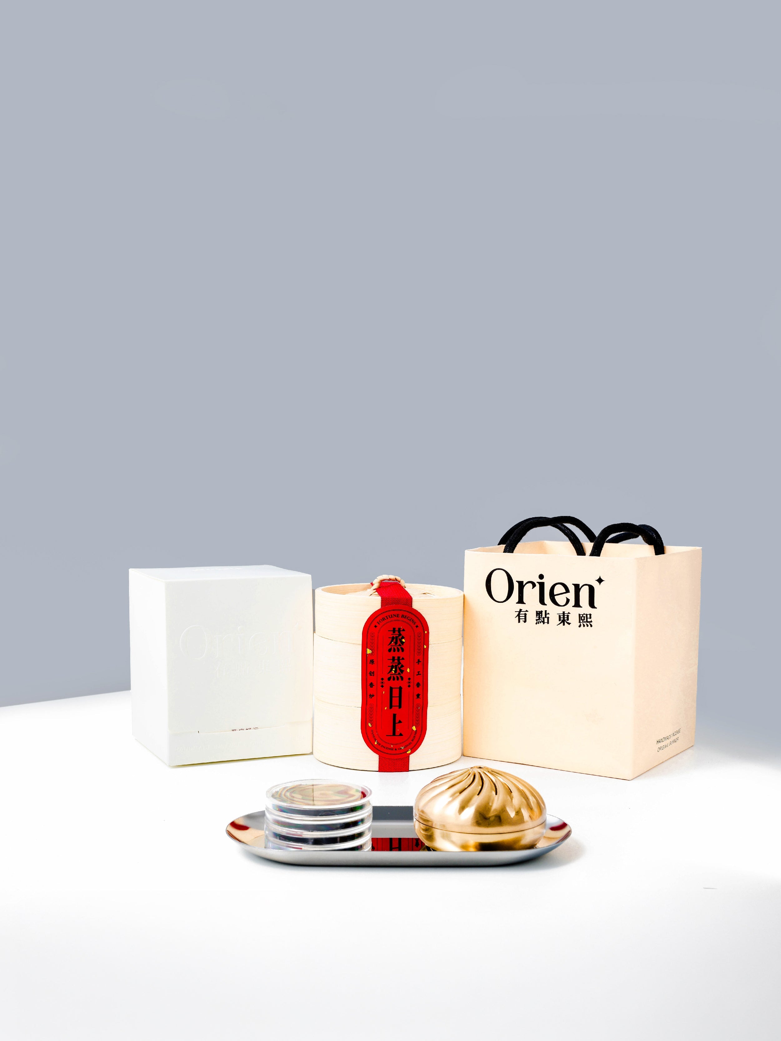 STEAMED BUN INCENSE SET