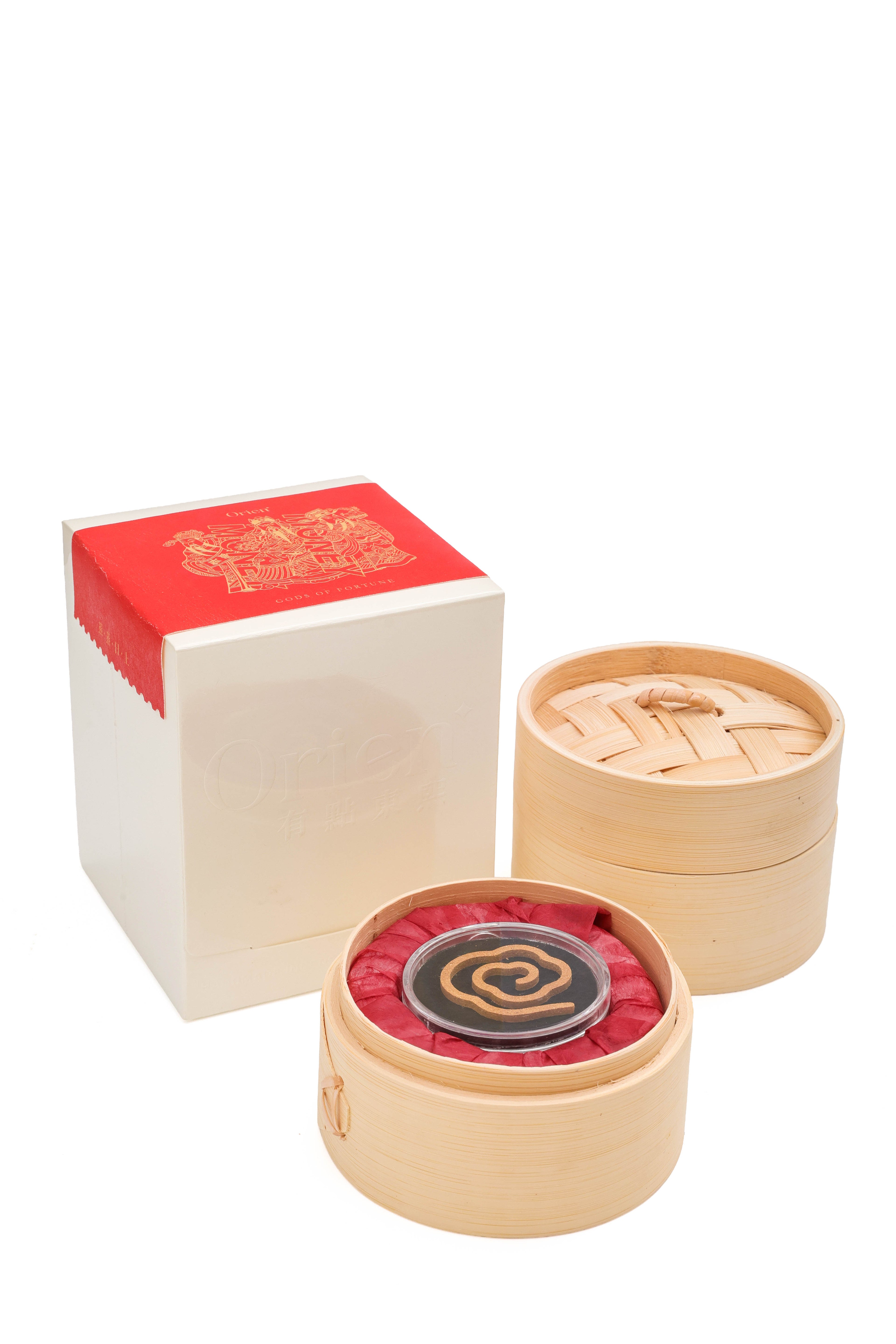 Gift Set ：Magnetic Bao Bun Incense Burner with  Incense coils