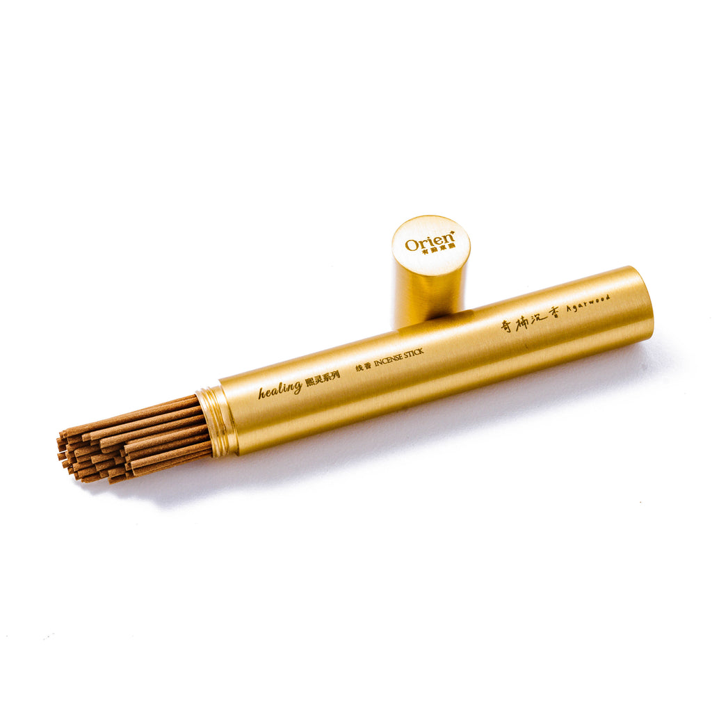Natural Incense Sticks: Brass Tube